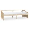vidaXL 3 szem&eacute;lyes t&ouml;m&ouml;r fenyőfa kanap&eacute;&aacute;gy 90 x 200 cm