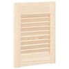 vidaXL 2 db tömör fenyőfa lamellás szekrényajtó 39,5x29,5 cm