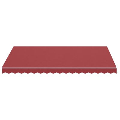 vidaXL burgundi vörös csere napellenző ponyva 3,5 x 2,5 m