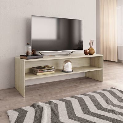 vidaXL sonoma tölgy színű forgácslap TV-szekrény 120 x 40 x 40 cm