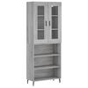 vidaXL sz&uuml;rke sonoma szerelt fa magasszekr&eacute;ny 69,5 x 34 x 180 cm