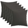 vidaXL P&aacute;rna huzat 6 pcs HEERLEN S&ouml;t&eacute;tsz&uuml;rke 40 x 40 cm