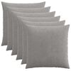 vidaXL P&aacute;rna huzat 6 pcs HEERLEN Vil&aacute;gossz&uuml;rke 65 x 65 cm cord