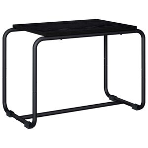 vidaXL TV &aacute;llv&aacute;ny 60 x 35,5 x 42 cm Fekete T&ouml;lgy Szerelt Fa