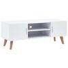 vidaXL feh&eacute;r MDF TV-szekr&eacute;ny 120 x 40 x 46 cm