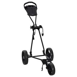 vidaXL Golf Kocsi Fekete 95 x 60 x 130 cm Vas