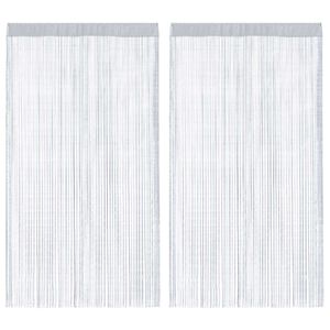 vidaXL 2 db vil&aacute;gossz&uuml;rke zsin&oacute;rf&uuml;gg&ouml;ny 140 x 250 cm