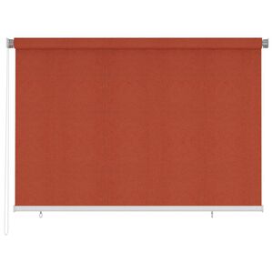 vidaXL terrakotta sz&iacute;nű k&uuml;lt&eacute;ri HDPE rol&oacute; 225(Sz&eacute;)x140(Ma) cm