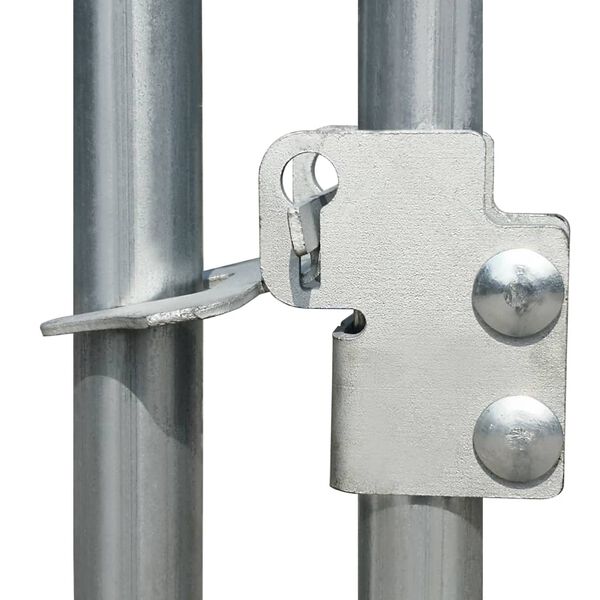 vidaXL k&uuml;lt&eacute;ri galvaniz&aacute;lt ac&eacute;l ty&uacute;k&oacute;l 2 x 2 x 1,92 m