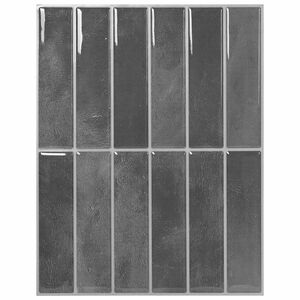 vidaXL T&eacute;glalap csempe 10 db Sz&uuml;rke 29 x 23 x 0,08 cm