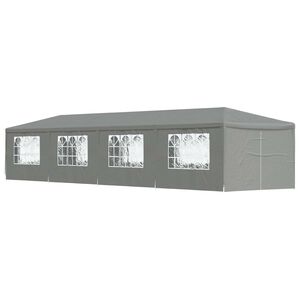 vidaXL Partys&aacute;tor 1200 x 300 x 255 cm Vil&aacute;gossz&uuml;rke PE &eacute;s ac&eacute;l