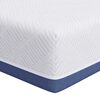 vidaXL Matrac Feh&eacute;r &eacute;s k&eacute;k 80 x 160 cm Jacquard sz&ouml;vet