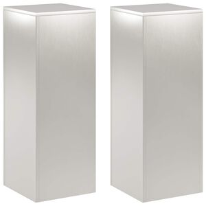 vidaXL N&ouml;v&eacute;ny&aacute;llv&aacute;ny 2 pcs Ez&uuml;st 30 x 30 x 80 cm Ac&eacute;l