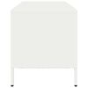 vidaXL fehér hidegen hengerelt acél TV-szekrény 101,5 x 39 x 43,5 cm