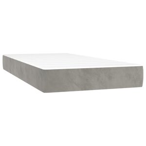 vidaXL vil&aacute;gossz&uuml;rke b&aacute;rsony zsebrug&oacute;s &aacute;gymatrac k&ouml;zepes kem&eacute;nys&eacute;gű 80 x 200 x 20 cm