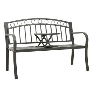 vidaXL sz&uuml;rke kerti pad asztallal 120 cm