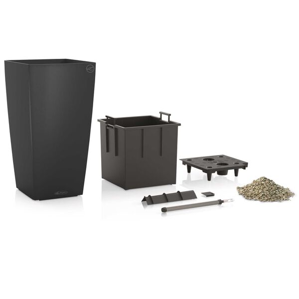 LECHUZA Cubico Color 30 ALL-IN-ONE 13138 palasz&iacute;nű vir&aacute;gtart&oacute;