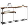vidaXL Konzolasztal R&eacute;gi fa 145x22.5x75cm Faanyag