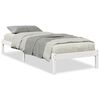 vidaXL feh&eacute;r t&ouml;m&ouml;r fenyő extra hossz&uacute; &aacute;gykeret matrac n&eacute;lk&uuml;l 100x220cm