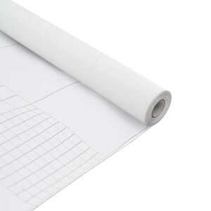 vidaXL &Ouml;ntapad&oacute; Ablakf&oacute;lia Matt feh&eacute;r 45 x 1000 cm PVC