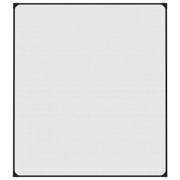 vidaXL antracitszürke mágneses ablakszúnyogháló 120 x 140 cm