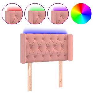 vidaXL r&oacute;zsasz&iacute;n b&aacute;rsony LED-es fejt&aacute;mla 83 x 16 x 78/88 cm