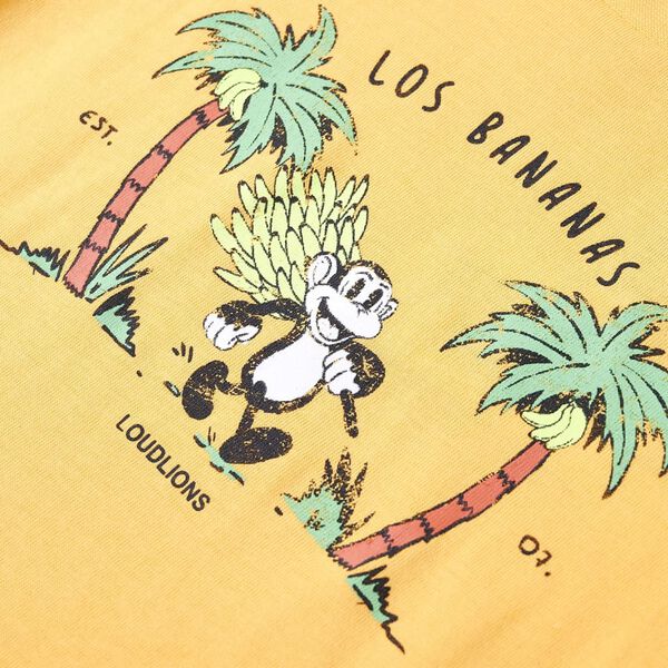 Világos okker gyerekpóló 140