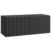 vidaXL Fali TV szekr&eacute;ny 78,5 x 31 x 30 cm Fekete Szerelt Fa