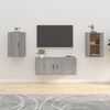 vidaXL 2 db sz&uuml;rke sonoma falra szerelhető TV-szekr&eacute;ny 40x34,5x60 cm