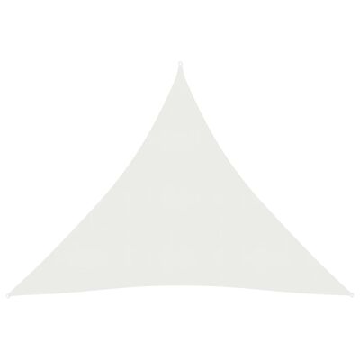 vidaXL fehér HDPE napvitorla 160 g/m² 4,5 x 4,5 x 4,5 m