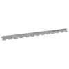 vidaXL Fűszeg&eacute;lyez&eacute;s 30 pcs 102 x 4 x 4 cm Ac&eacute;l Ez&uuml;st