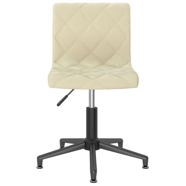 vidaXL 2 db kr&eacute;msz&iacute;nű b&aacute;rsony forg&oacute; &eacute;tkezősz&eacute;k