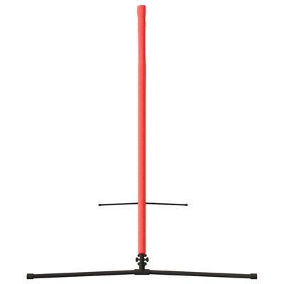 vidaXL fekete és piros poliészter teniszháló 400 x 100 x 87 cm