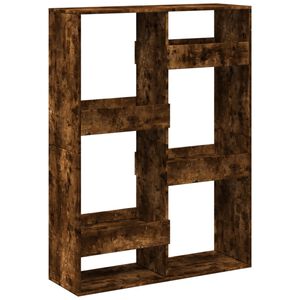 vidaXL f&uuml;st&ouml;s t&ouml;lgy sz&iacute;nű szerelt fa t&eacute;relv&aacute;laszt&oacute; 100 x 33 x 135 cm