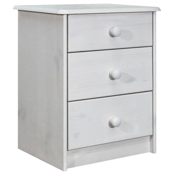 vidaXL t&ouml;m&ouml;r fenyőfa fi&oacute;kos szekr&eacute;ny 43 x 34 x 53 cm