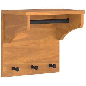 vidaXL SANDNES t&ouml;m&ouml;r fenyőfa falra szerelt kab&aacute;t&aacute;llv&aacute;ny 43x30x42 cm