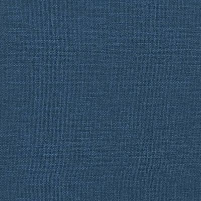 vidaXL kék szövet pad 100 x 64 x 80 cm