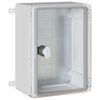 vidaXL Vez&eacute;rlőszekr&eacute;ny Sz&uuml;rke 28 x 13 x 28 cm ABS Műanyag