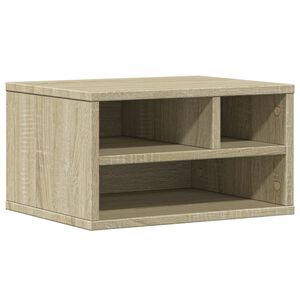 vidaXL sonoma t&ouml;lgy sz&iacute;nű szerelt fa nyomtat&oacute;&aacute;llv&aacute;ny 40 x 32 x 22,5 cm