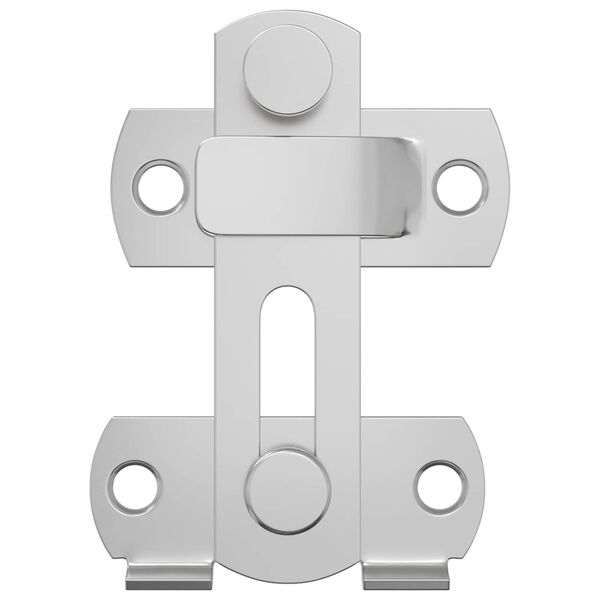 vidaXL Ajt&oacute;z&aacute;r 2 pcs Ez&uuml;st 70 x 8 mm Ac&eacute;l