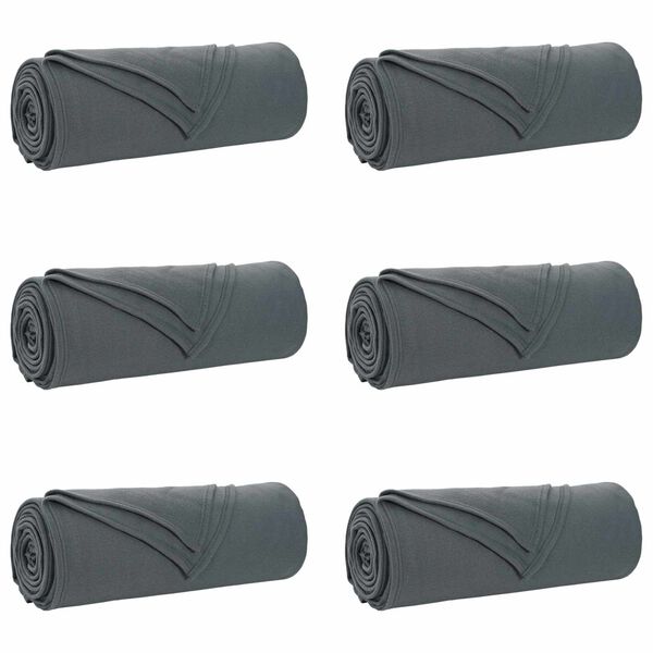 vidaXL Takar&oacute;k 6 pcs S&ouml;t&eacute;tsz&uuml;rke 350 x 270 cm Gyapj&uacute;