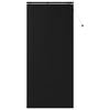 vidaXL Zsaluzia Fekete 105 x 250 cm 35 mm Massz&iacute;v Paulownia fa