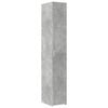 vidaXL betonsz&uuml;rke szerelt fa magasszekr&eacute;ny 30 x 42,5 x 185 cm