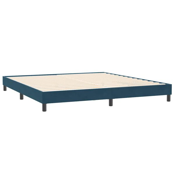 vidaXL s&ouml;t&eacute;tk&eacute;k b&aacute;rsony rug&oacute;s &aacute;gy matrac n&eacute;lk&uuml;l 200x220 cm