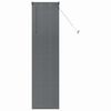 vidaXL Zsalug&aacute;ter Redőny&ouml;k S&ouml;t&eacute;tsz&uuml;rke 175 x 40 cm Alum&iacute;nium