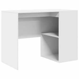 vidaXL Asztal Feh&eacute;r Szerelt Fa 102 x 50 x 75 cm