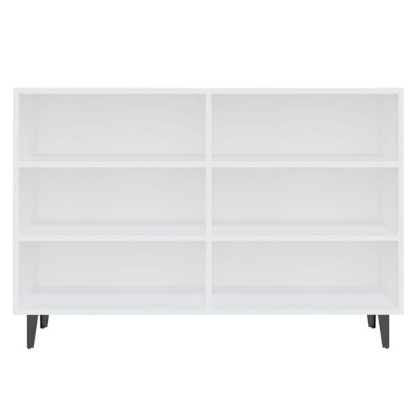 vidaXL fehér szerelt fa tálalószekrény 103,5 x 35 x 70 cm