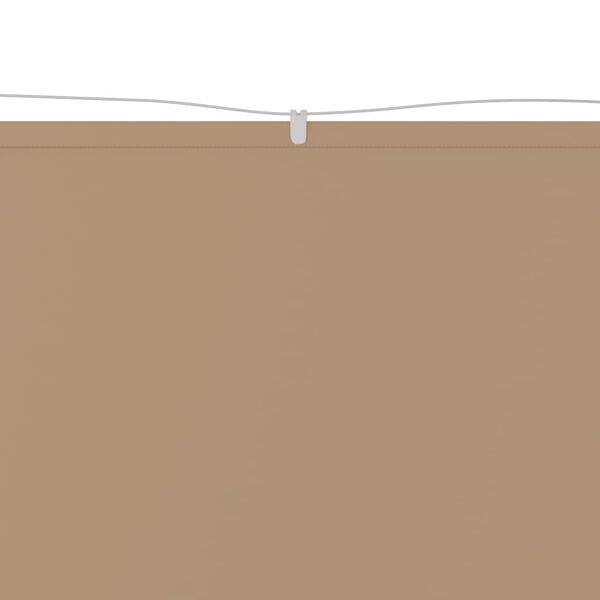 vidaXL b&eacute;zs oxford-sz&ouml;vet f&uuml;ggőleges napellenző 140x800 cm