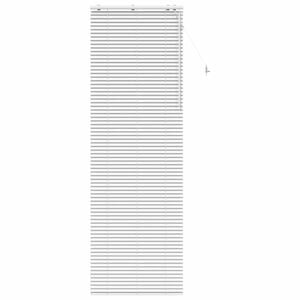 vidaXL Zsaluzia Feh&eacute;r 80 x 250 cm 35 mm Massz&iacute;v Paulownia fa