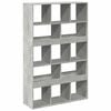 vidaXL betonsz&uuml;rke szerelt fa t&eacute;relv&aacute;laszt&oacute; 100 x 33 x 156,5 cm